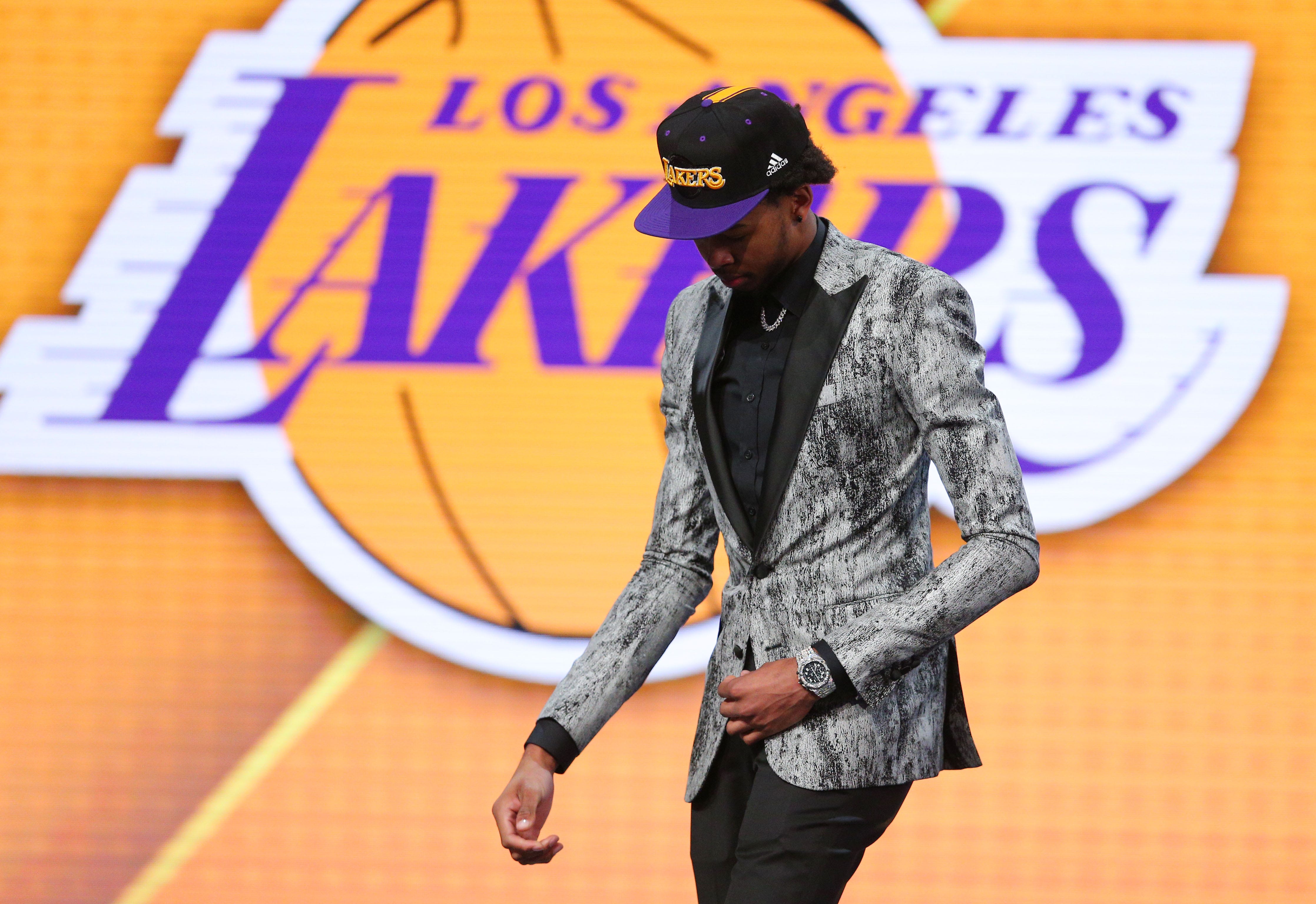 lakers 2016 draft hat